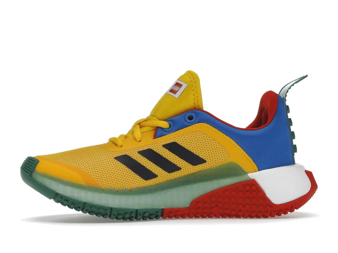 Детские кроссовки с принтом LEGO Adidas Sport Shoe, Equipment Yellow/Core Black/Red — фото 3