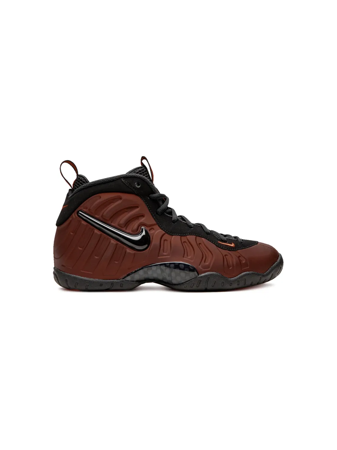 Nike Высокие кроссовки Little Posite Pro коричневые