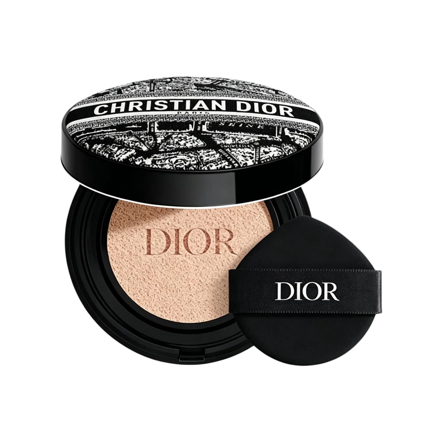 Женская тональная основа с эффектом сияния, модель Paris Maps Limited, DIOR, #0N Neutral