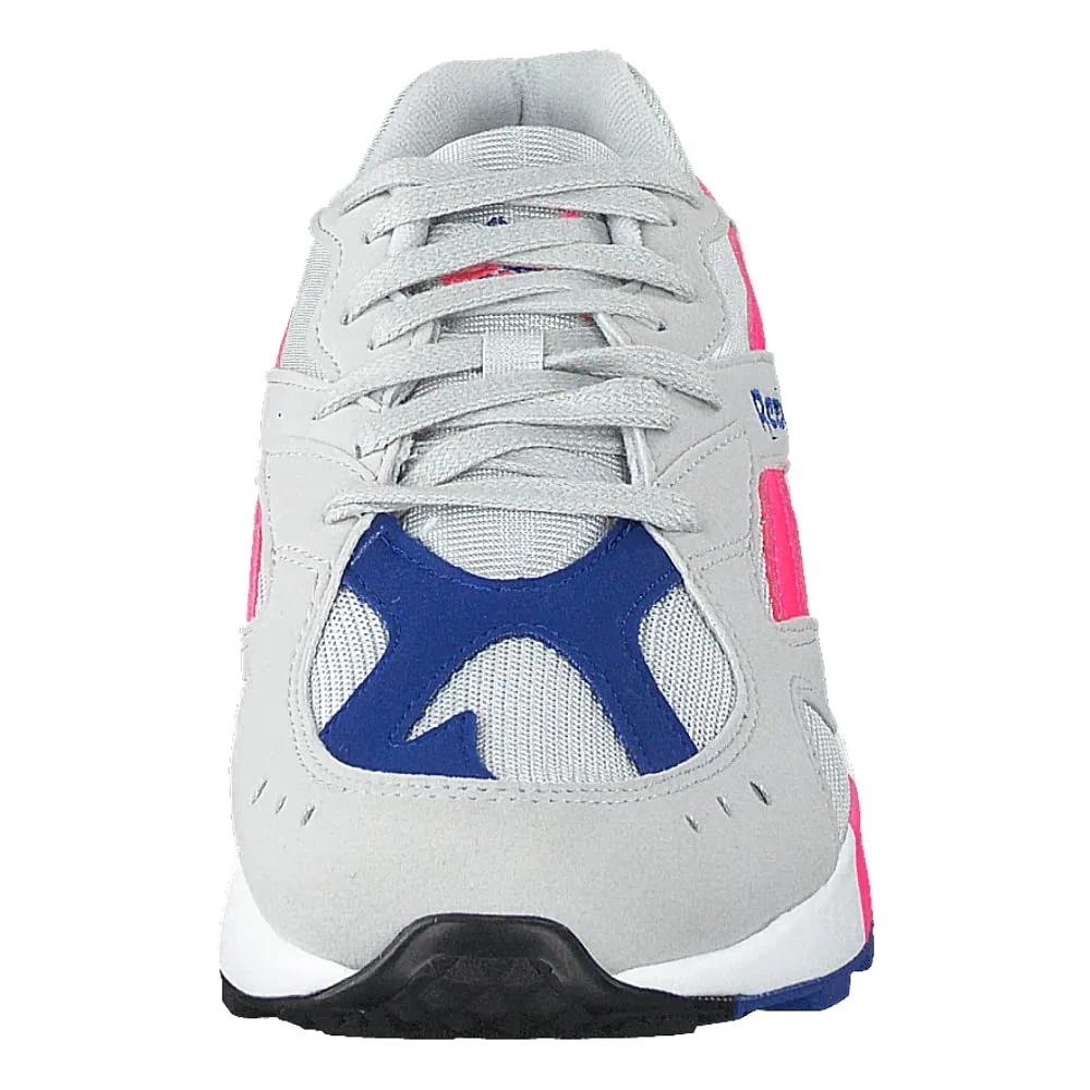 Детские кроссовки для мальчиков Aztrek Reebok, Grey Grau Pink Blau — фото 4