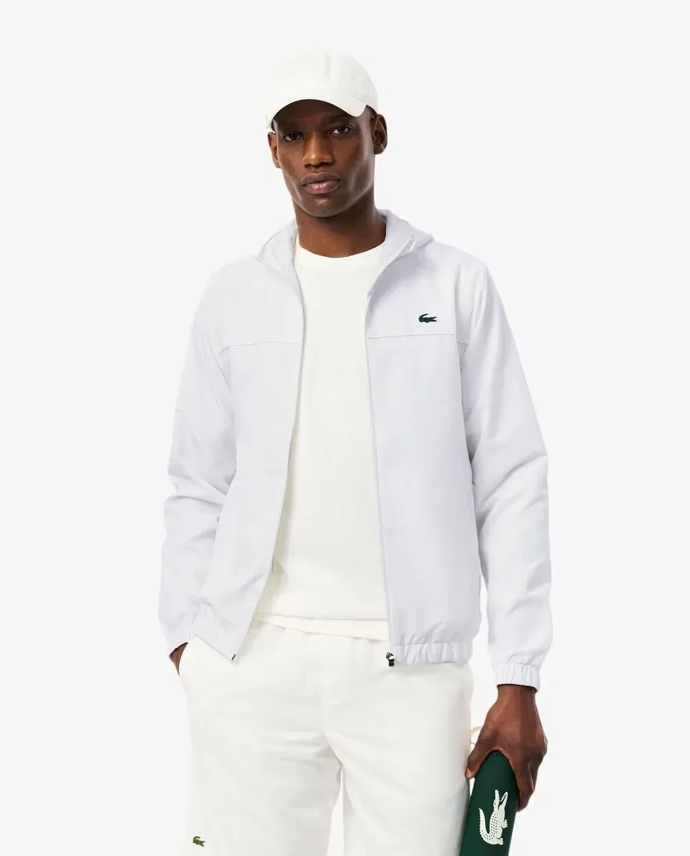 Мужская куртка с принтом Lacoste, Blanco
