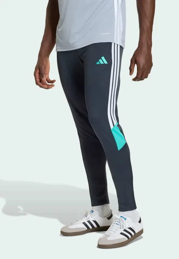 Спортивные брюки Adidas Performance, белый/серый/мятный