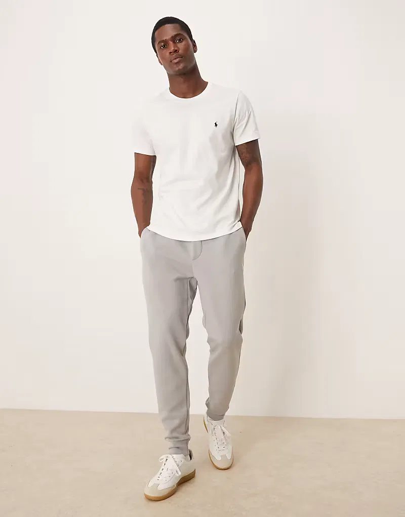 Мягкая хлопковая футболка с логотипом Polo Ralph Lauren, белый — фото 2