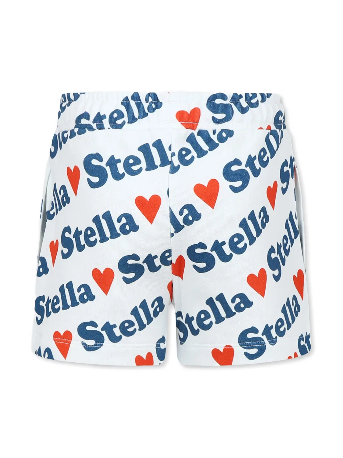 Шорты из органического хлопка Stella McCartney, белый — фото 3