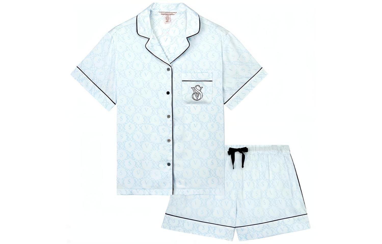 

Больше, чем просто комфорт: пижамный комплект Victoria's Secret светло-голубой