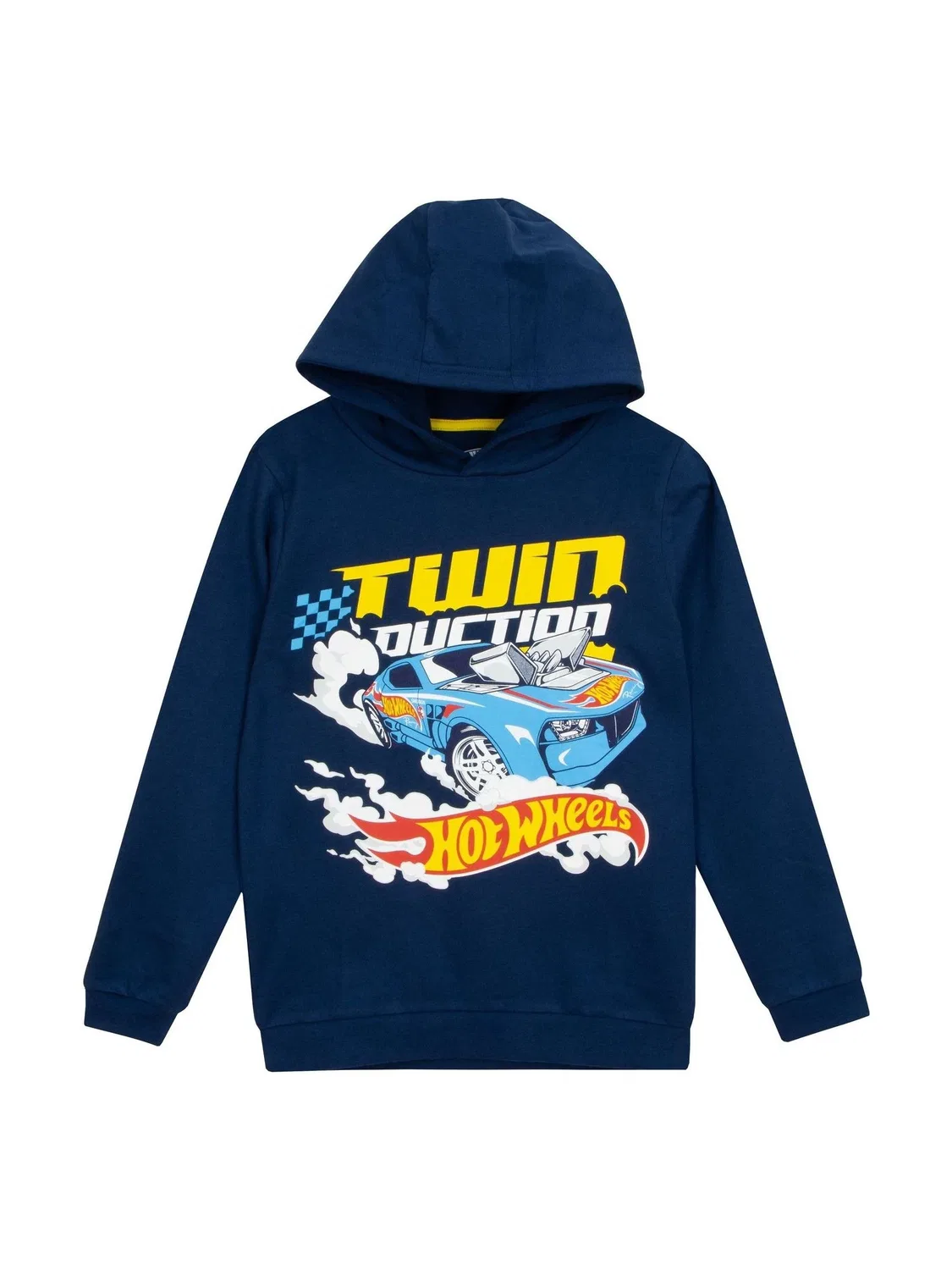 Худи с принтом гоночной машины Hot Wheels Character, синий