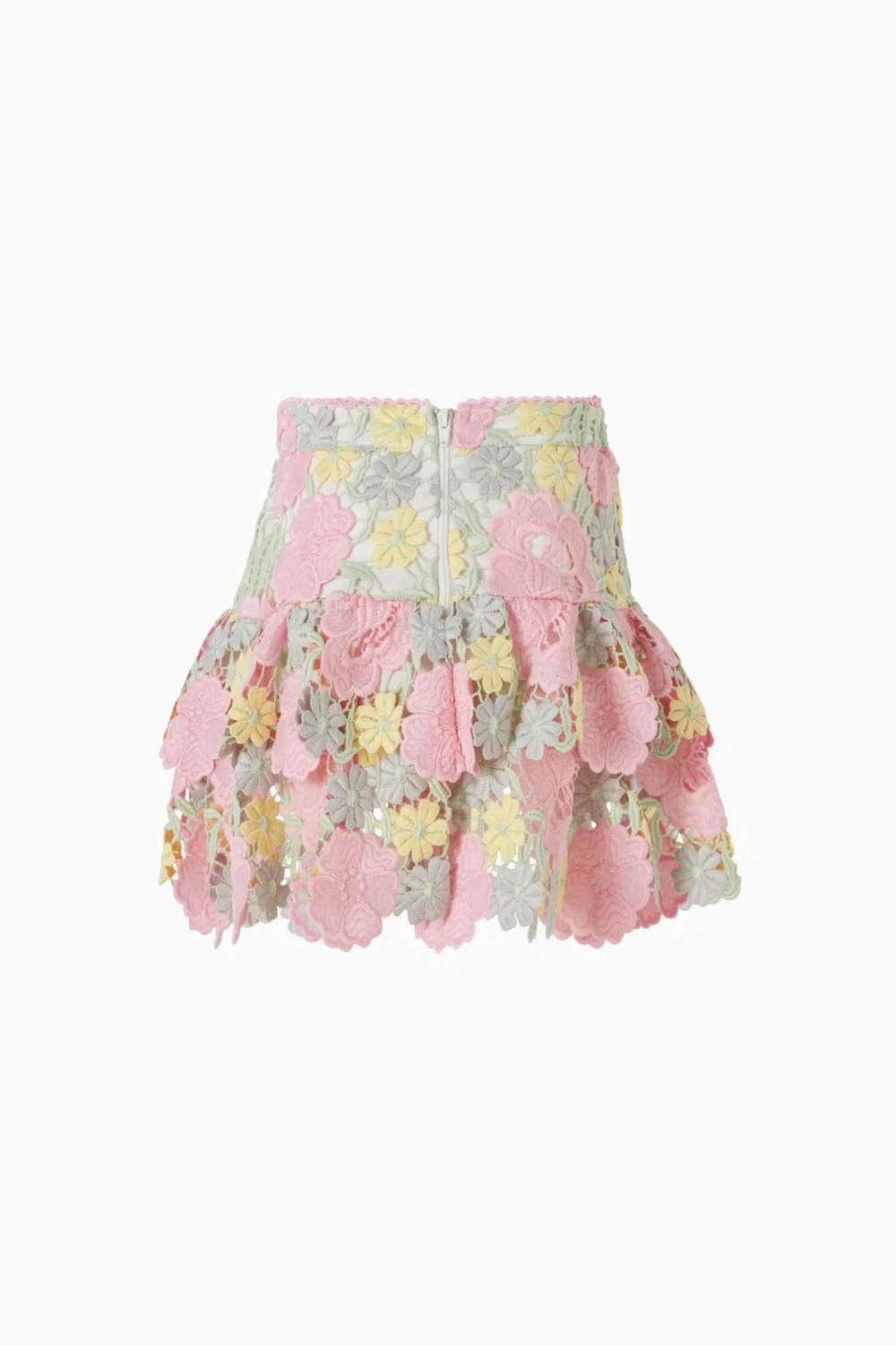Юбка мини с вышивкой Estella Marlo Kids — фото 3
