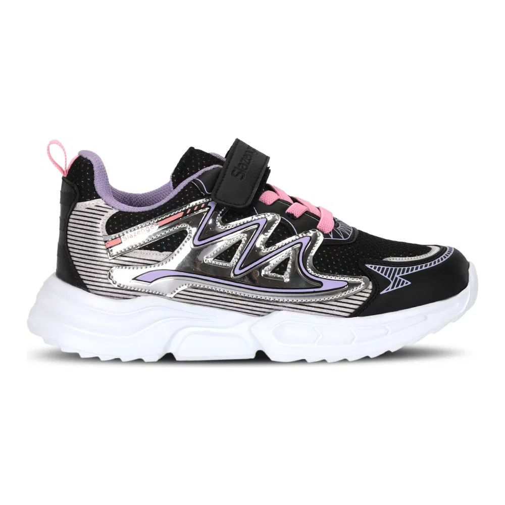 Детские кроссовки для девочек Slazenger Kyrıe New F, Black Purple