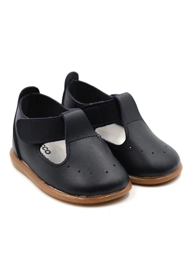 Детская обувь ортопедическая для девочек Macco Shoes, Navy Blue