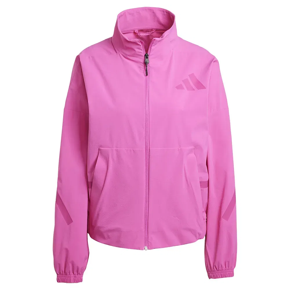 Женская куртка из коллекции Z.N.E. с молнией Adidas, Pink — фото 3