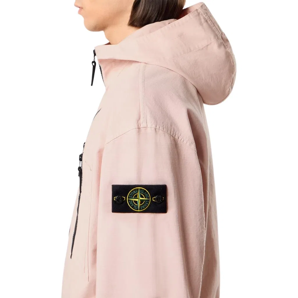 Унисекс куртка с капюшоном Vintage Rose STONE ISLAND, Vintage Rose — фото 4