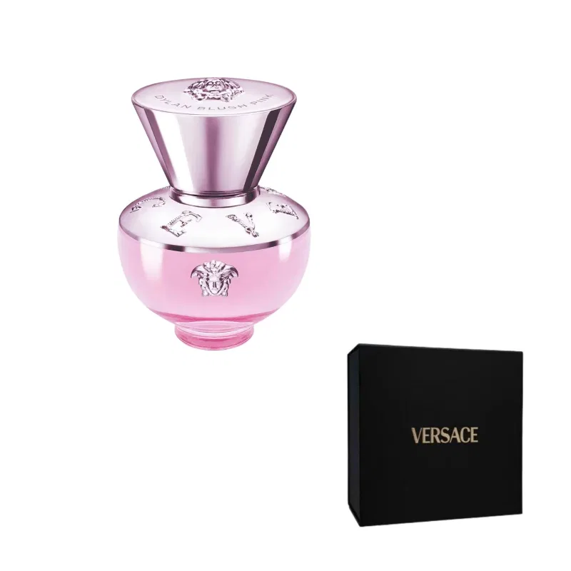 Женские духи Versace, Pink Island Shimmer Blush Pink Perfume Gourmet Potpourri Accord Eau De Parfum EDP Bergamot Neroli, 100 мл