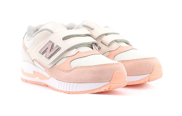 Детские кроссовки для бега с амортизацией ABZORB 530, New Balance, Beige Pink — фото 4