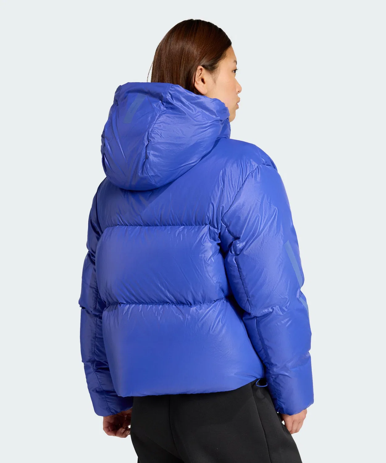 Женский пуховик с капюшоном Climawarm Z.N.E. Adidas, Blue — фото 2