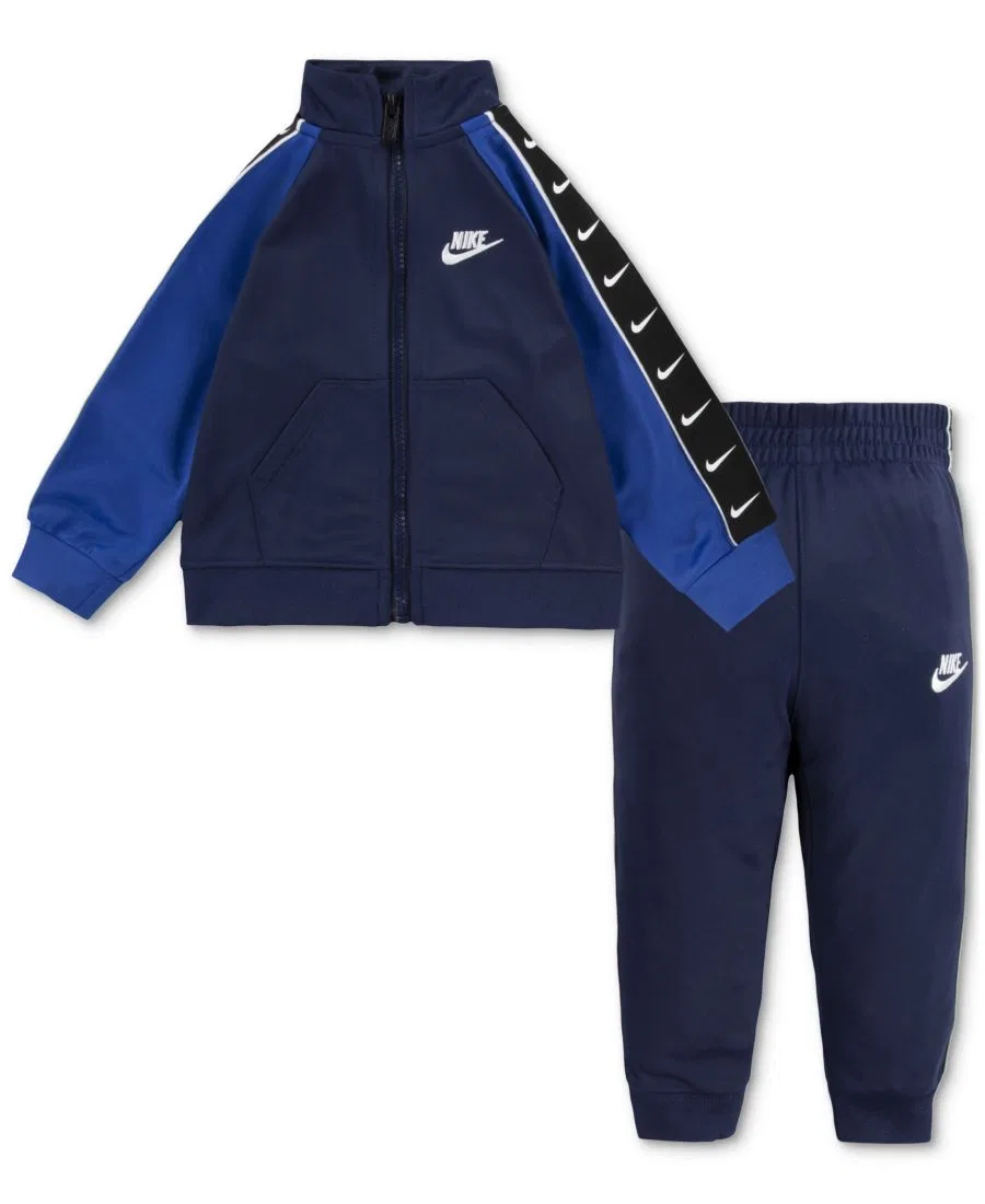 Спортивный костюм из трикотажа с молнией, 2 предмета Nike, Midnight Navy
