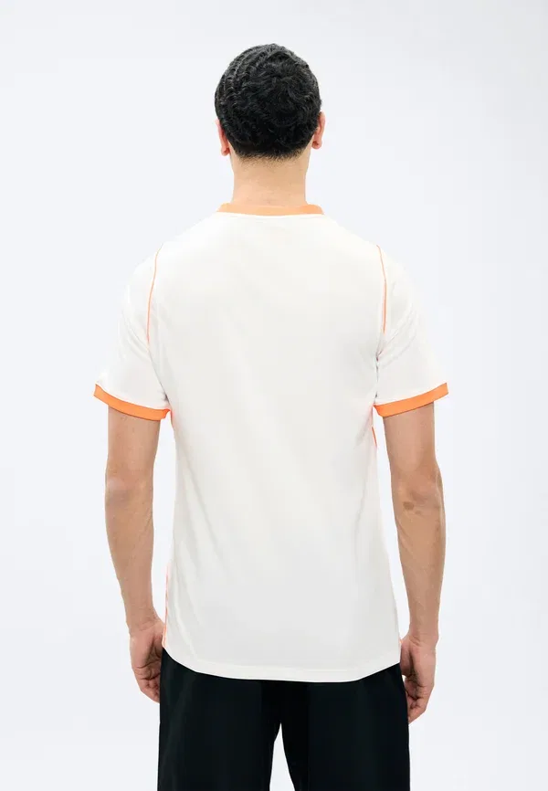 Футбольная джерси с вышивкой Netherlands 2026/27 Stadium Away Nike Performance White/Hyper Crimson/Black, белый/черный/малиновый — фото 3