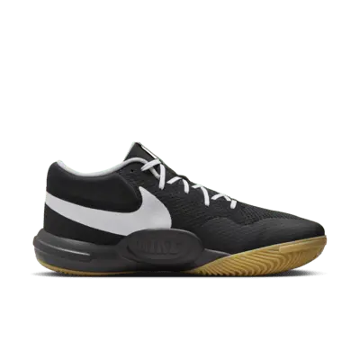 Кроссовки Nike Hyperquick Volleyball Shoes, цвет Black/Flat Silver/White — фото 3