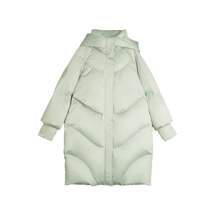 

ELLE Пуховик Women's Gray Green
