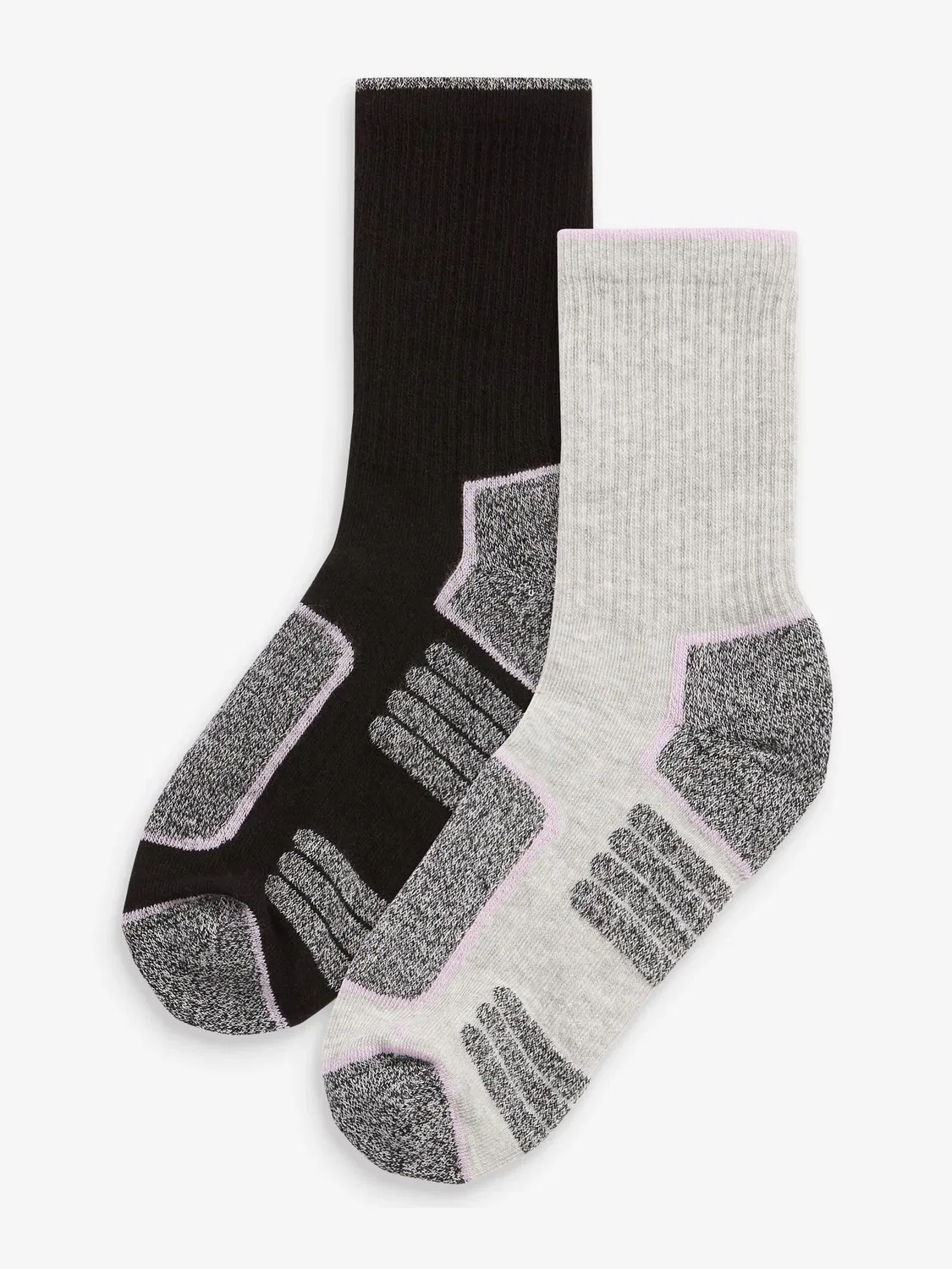 Носки для ходьбы Next Active Sports, 2 пары, Black/Grey