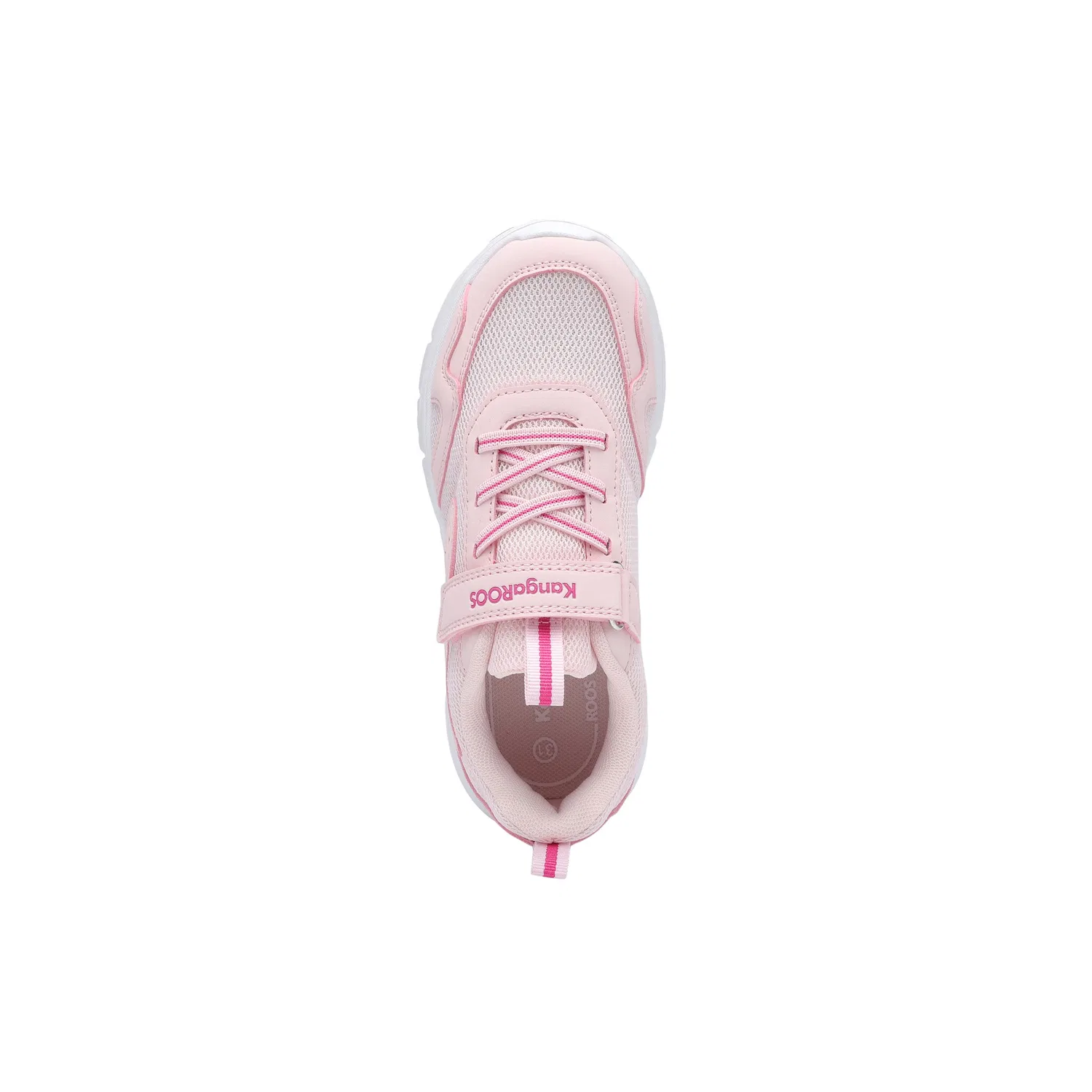 Детские спортивные кроссовки с технологией ROOSFIT 2.0 KangaROOS, Frost Pink/Daisy Pink — фото 4