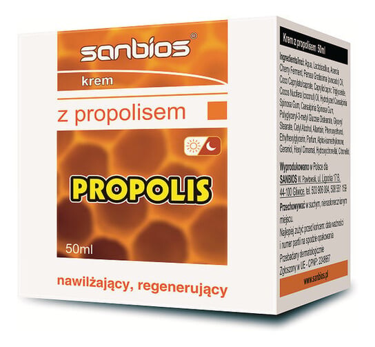 

Санбиос, крем с прополисом, 50 мл., Sanbios