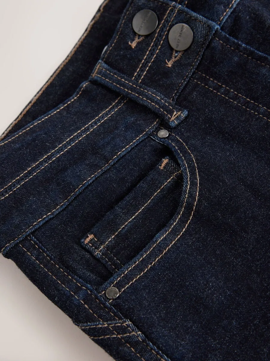 Джинсы Next Boot cut Jeans 'Lift' темно-синего цвета — фото 3
