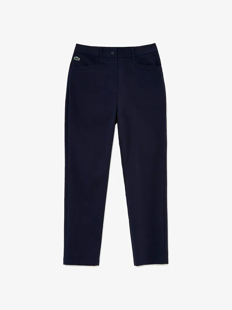 Брюки женские LACOSTE HDE, прямые, хлопок с эластаном