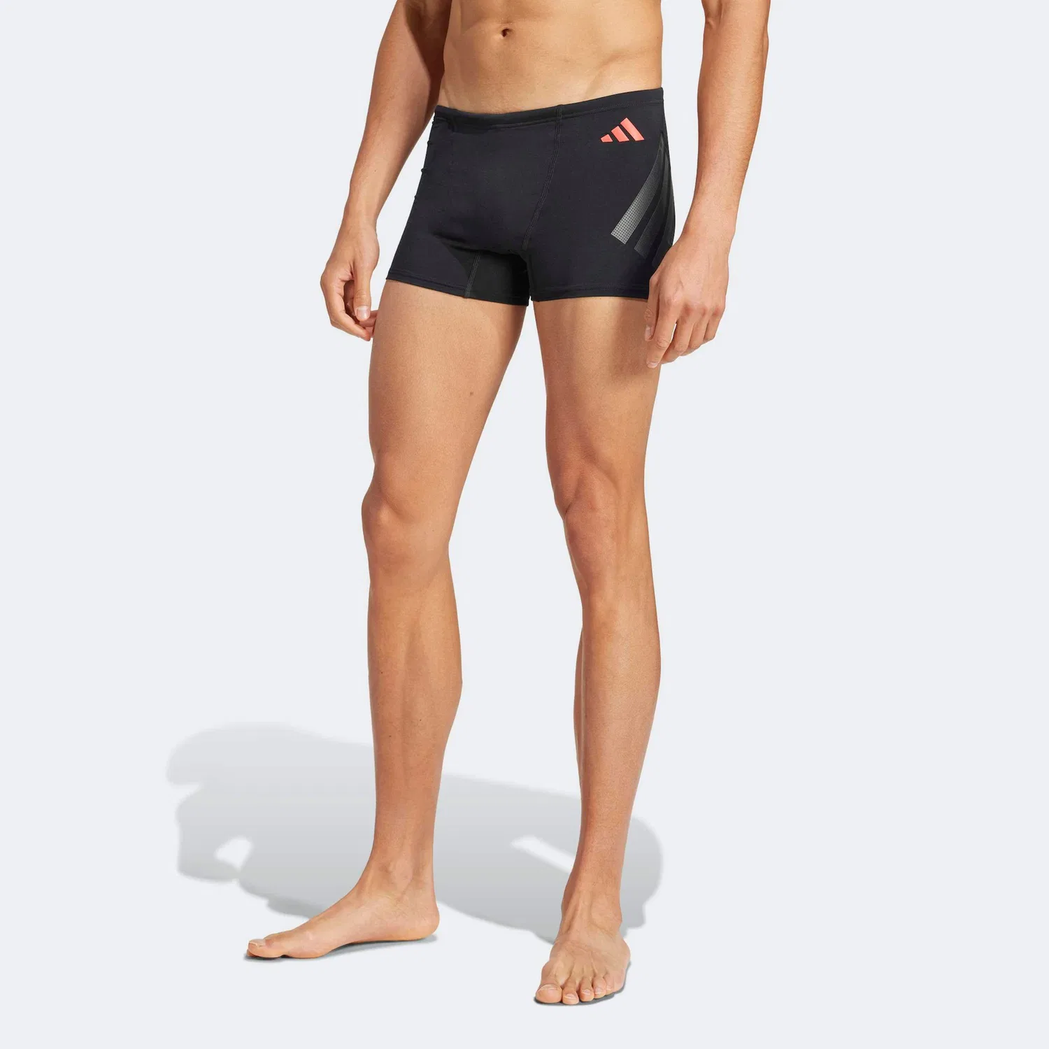 Мужские плавки с хлорозащитой Infinitex+ Adidas Performance, Black/Lucid Red
