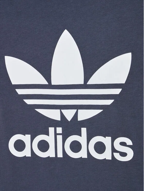 Футболка regular fit Trefoil Adidas, темно-синий — фото 3