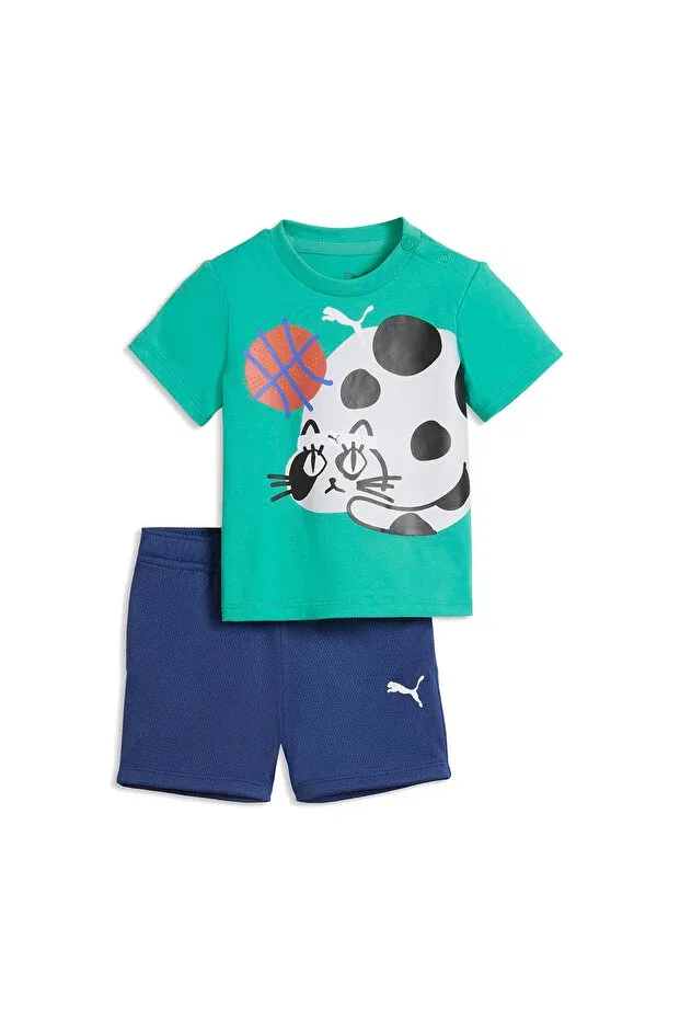 Детский спортивный комплект с принтом Puma, Multicolor