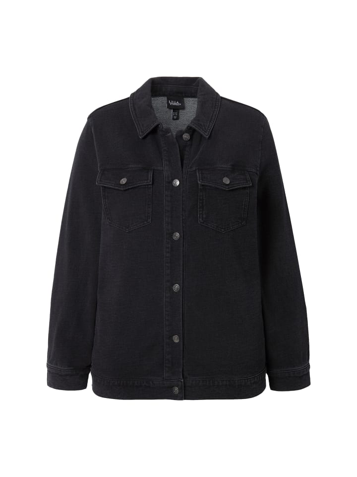 

Джинсовая куртка Ulla Popken Jeansjacke, черный