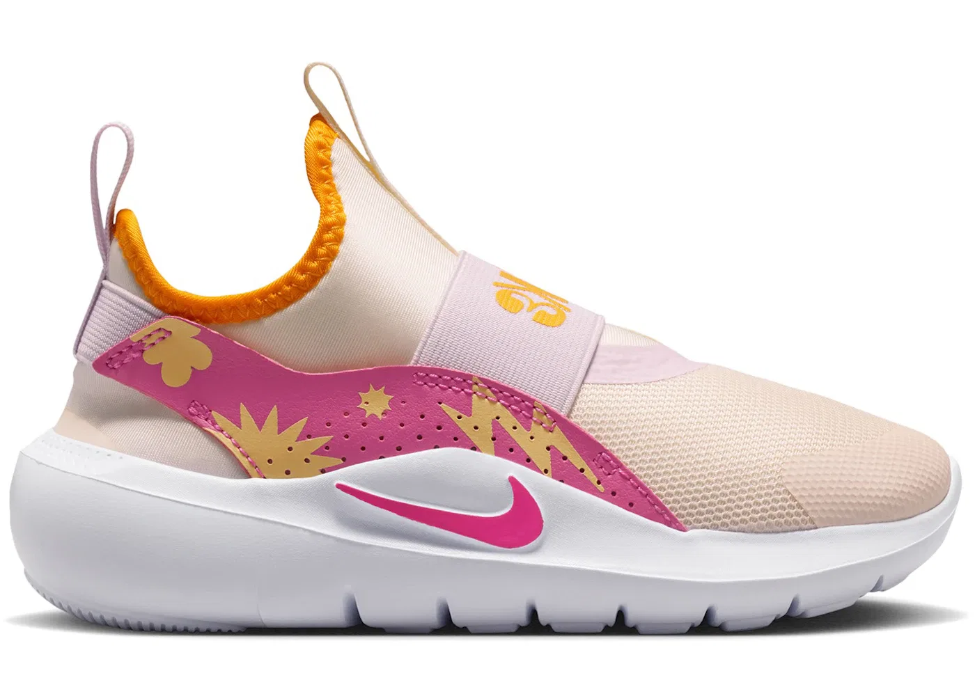 Детские кроссовки Lifestyle Nike Flex Runner 4 SE, Chalk Sundial Tangerine Tint Desert Pink