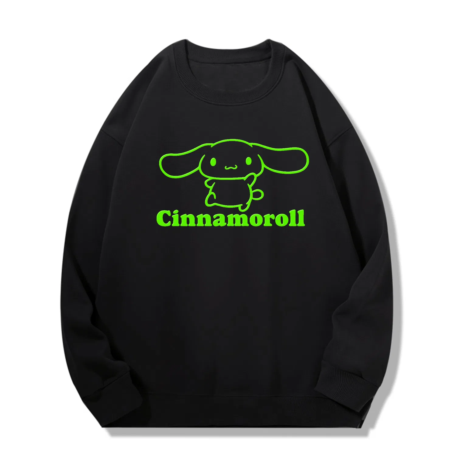 Детская толстовка с принтом x Cinnamoroll Sanrio, Black Green