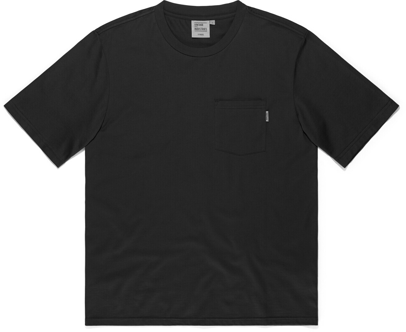 

Футболка Vintage Industries Gray Pocket, черная