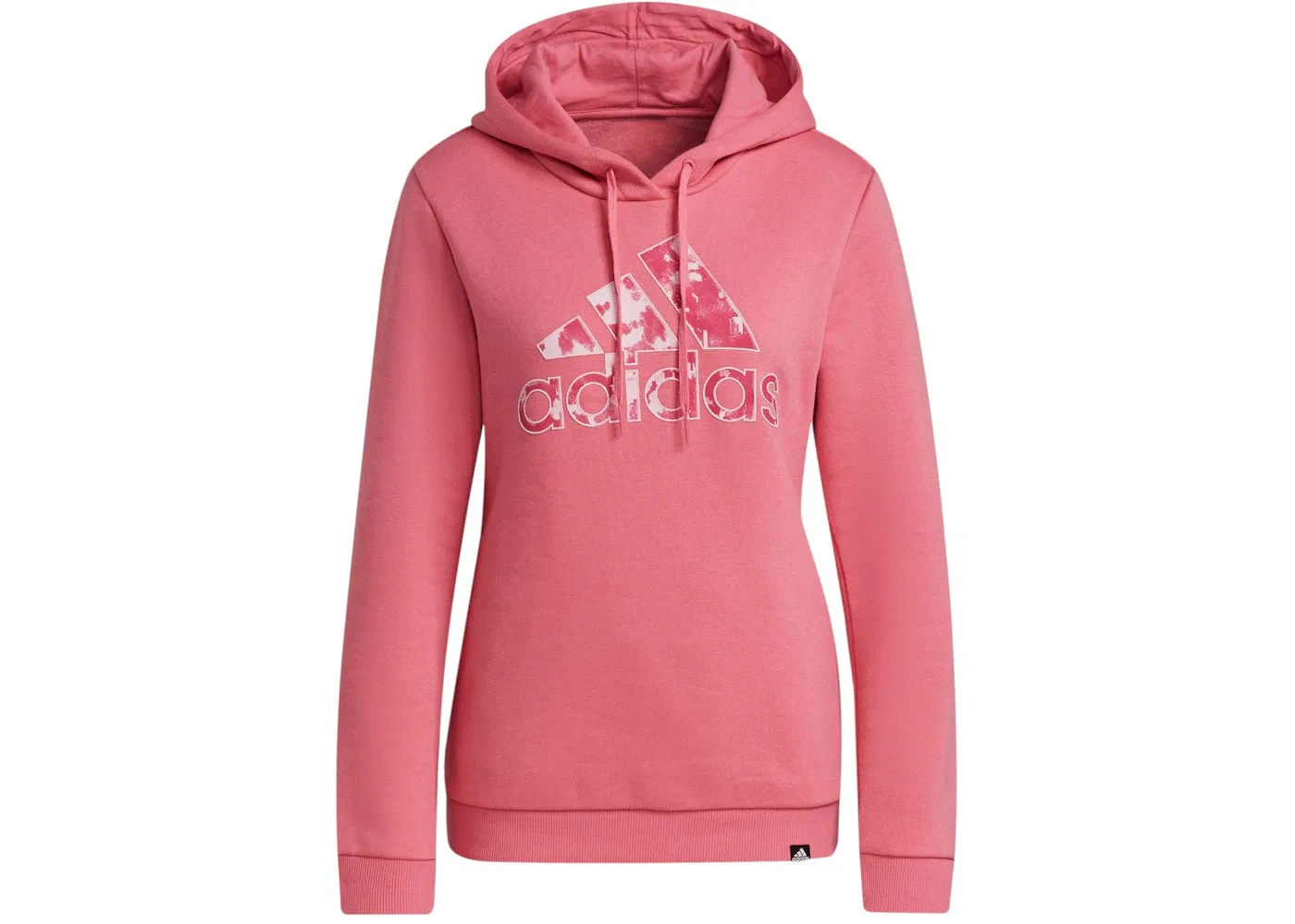 Женская худи с принтом Adidas Hoodie, Rose Tone/Bold Pink