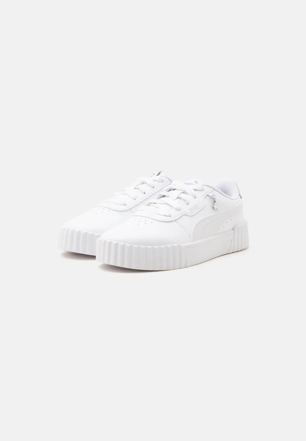 Кроссовки Carina 3.0 charm унисекс Puma, White/Silver-Coloured — фото 2