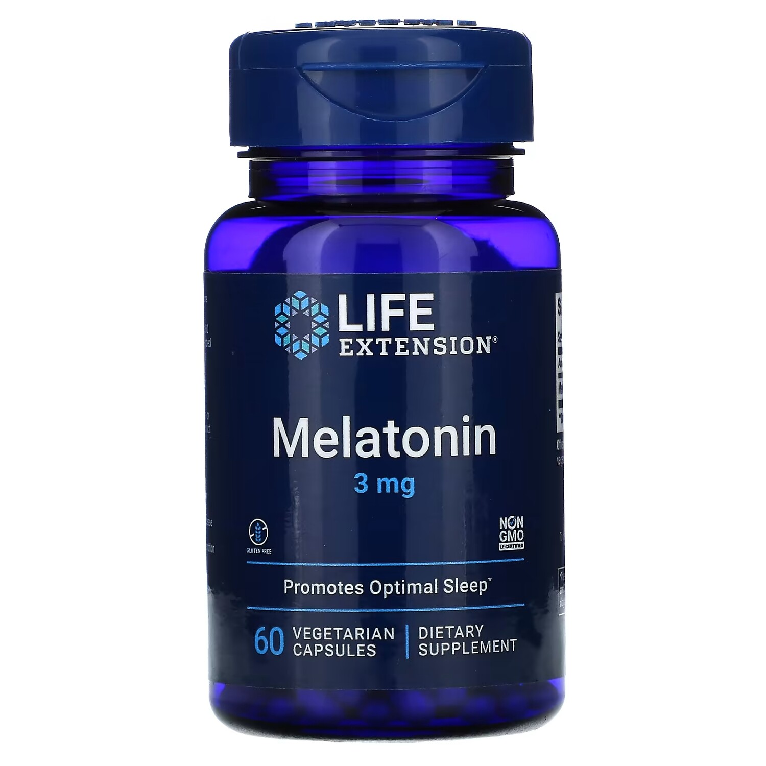 

Life Extension Мелатонин 3 мг, 60 вегетарианских капсул
