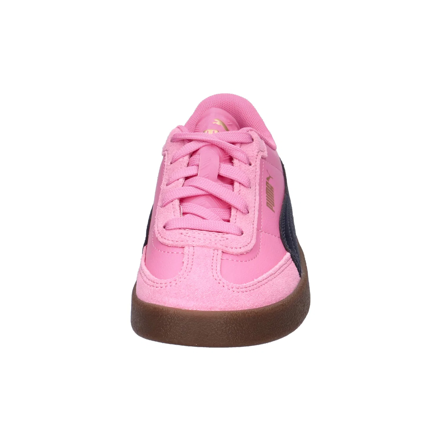 Детские кроссовки из кожи Puma Club II Era Puma, Rosa Magentapink — фото 3