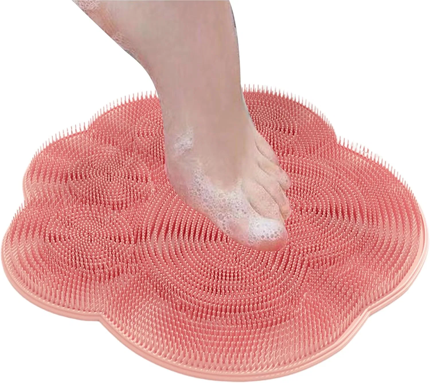 Скребок для ног силиконовый, Pink Générique