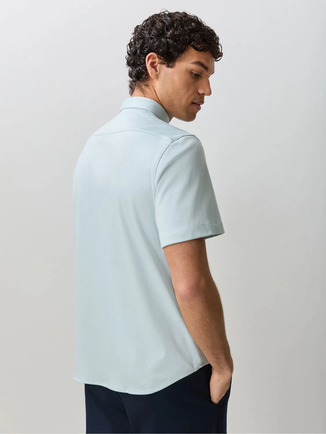 Футболка BOSS Regular Fit, зеленая — фото 2