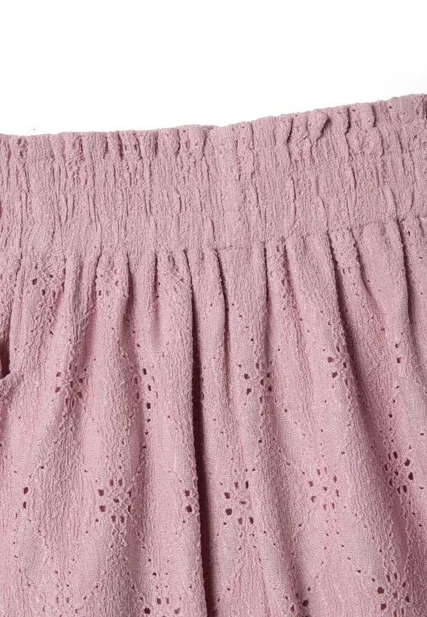 Шорты с вышивкой Shorts Ovs, pink, розовый — фото 4