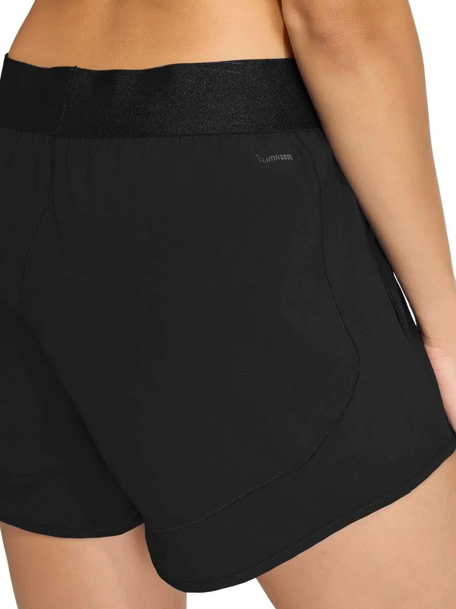 Спортивные брюки ADIDAS PERFORMANCE Regular Workout Pants 'Pacer' черного цвета — фото 3