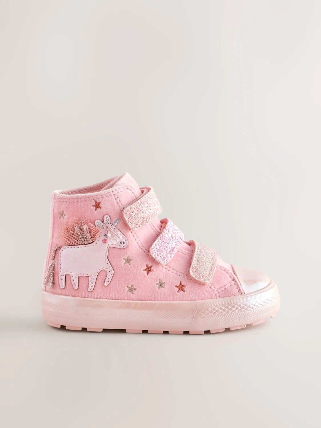 Кеды высокие, модель Touch Fastening High Top Next, розовый — фото 2
