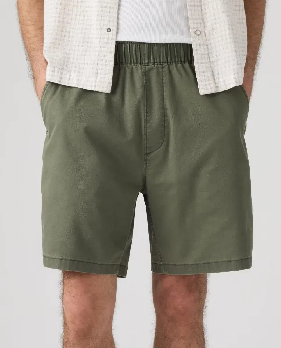 Мужские шорты-бермуды льняные Boxer Short Levi's, Verde Oscuro — фото 2