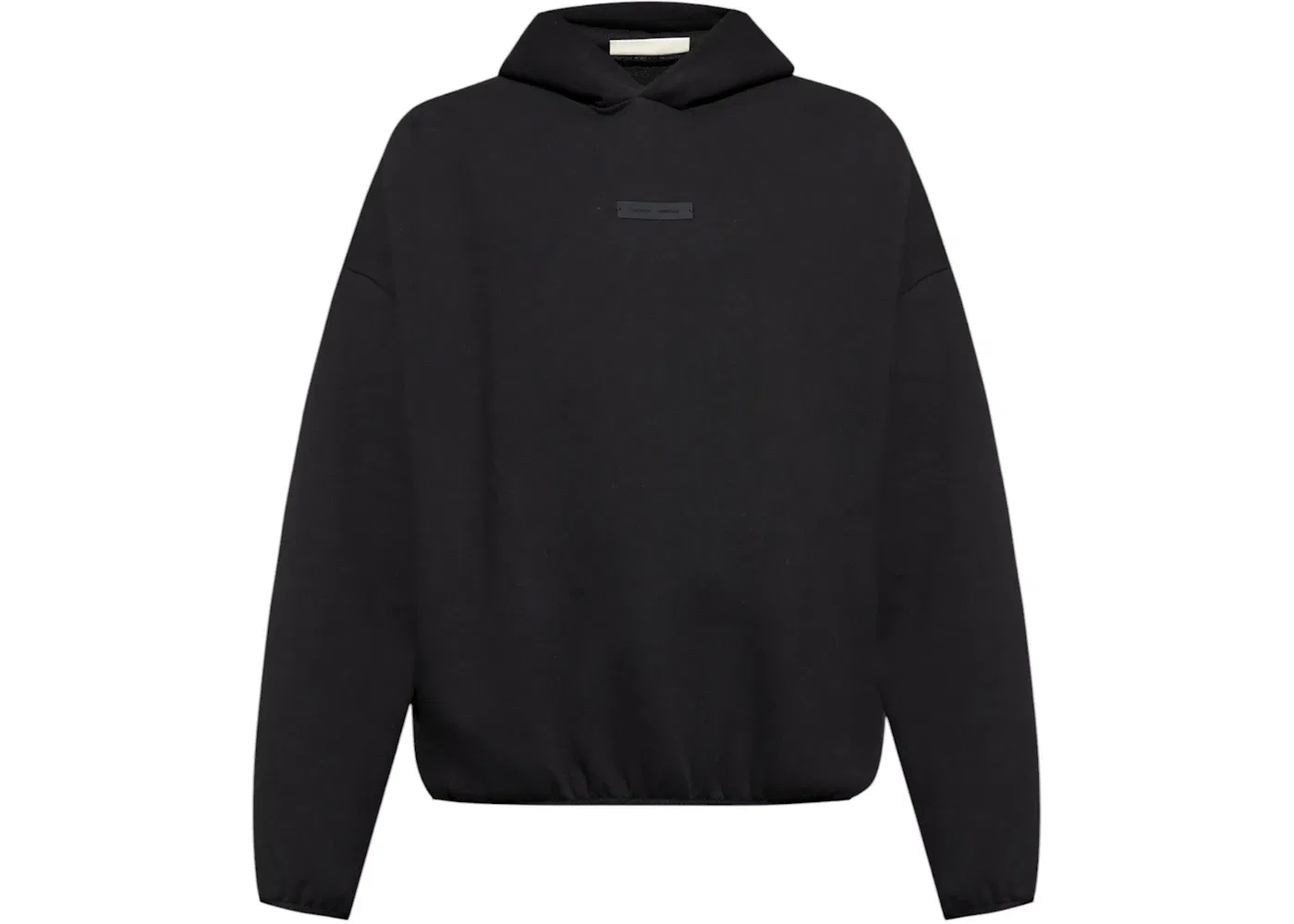 Мужской худи современный флисовый Fear of God Essentials, Jet Black
