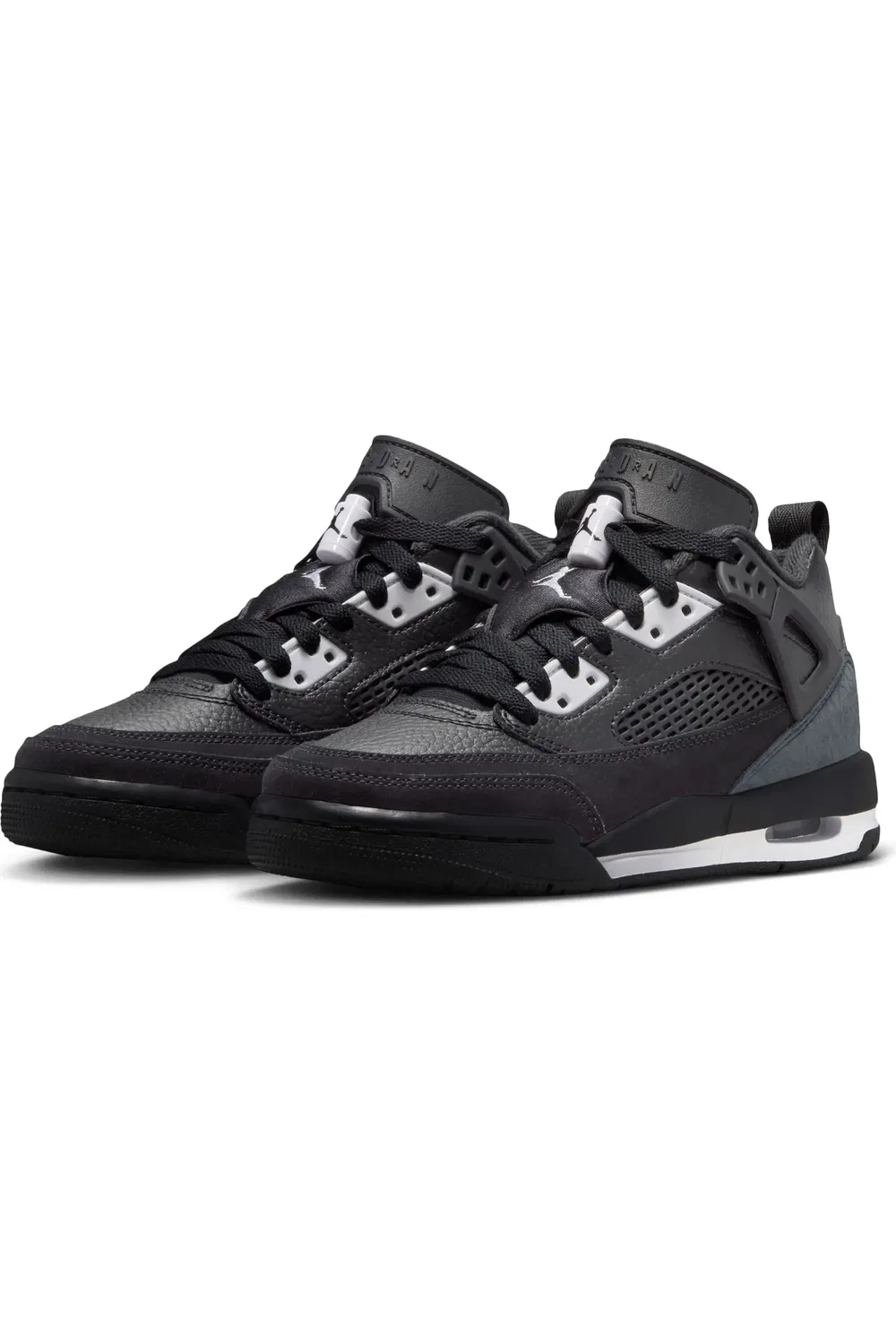 Кроссовки детские низкие Spizike Jordan, Black/White/Anthracite — фото 2