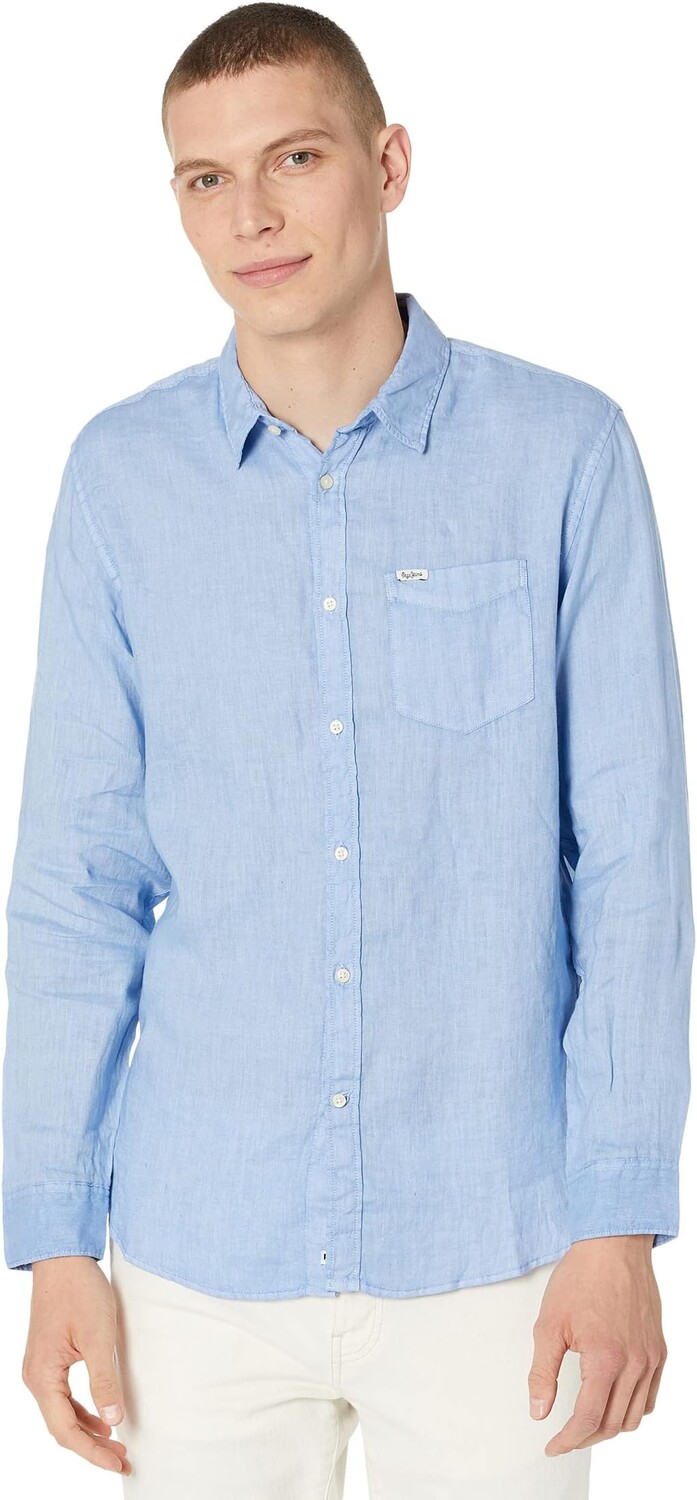 

Рубашка Pepe Jeans Parkers, цвет Dazed Blue