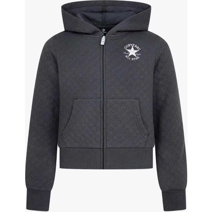 Детский свитшот Converse Star Pointelle, Черный