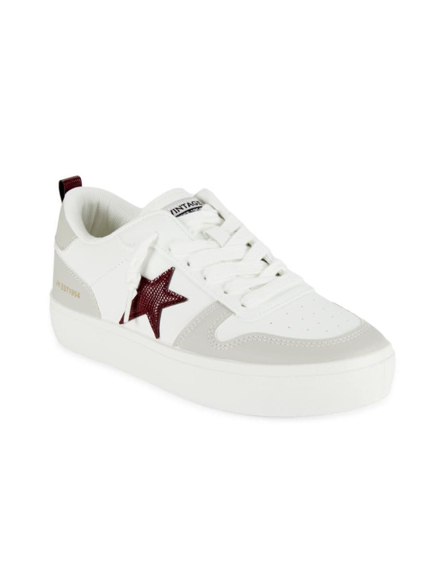 Низкие кроссовки Dakota Star Mixed Media Vintage Havana, цвет Blackwhite — фото 2