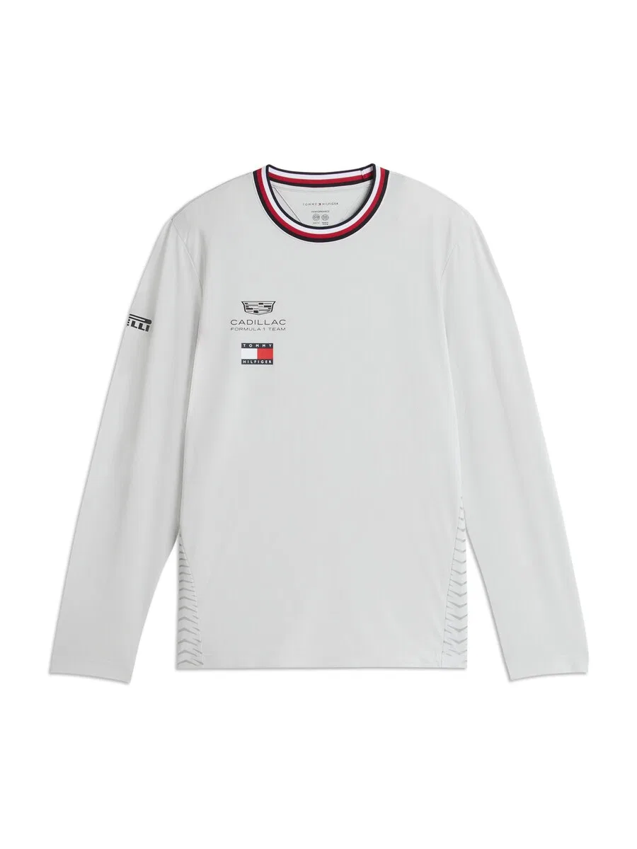 Толстовка TOMMY HILFIGER серого цвета
